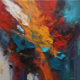 random paint surealist
